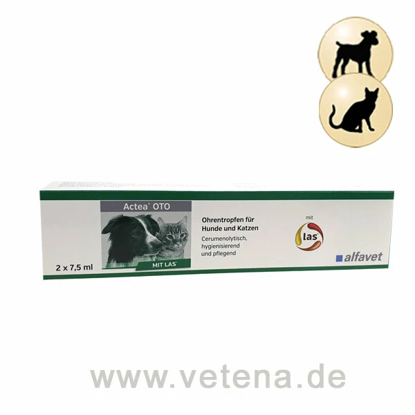 Actea OTO Ohrentropfen Hund & Katze 1 Actea OTO Ohrentropfen Hund & Katze