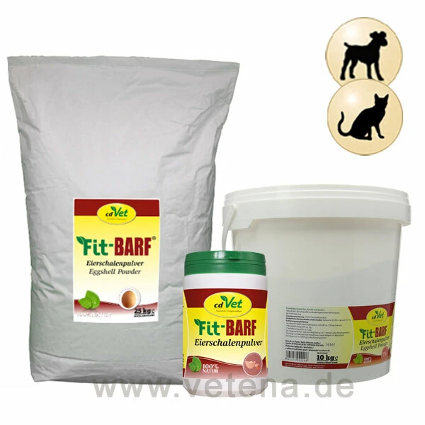 CdVet Fit-BARF Eierschalenpulver 1 CdVet Fit-BARF Eierschalenpulver