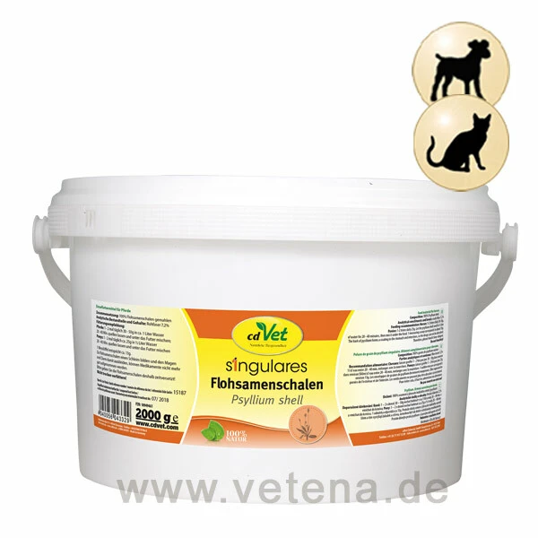 CdVet Singulares Flohsamenschalen 1 CdVet Singulares Flohsamenschalen