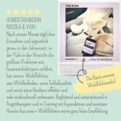 Noms+ Wohlfühlsnacks Für Hunde 16 Noms+ Wohlfühlsnacks Für Hunde -Tier Kost Welt Geschaft nomsplus wohlfuehltabs hund katze 18