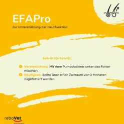 ReboVet EFAPro Für Hunde & Katzen -Tier Kost Welt Geschaft rebopharm efapro3