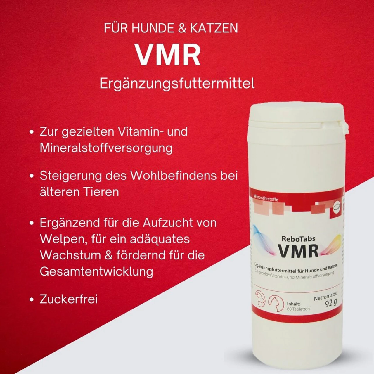 ReboTabs VMR Für Hunde & Katzen 2 ReboTabs VMR Für Hunde & Katzen – Bild 2