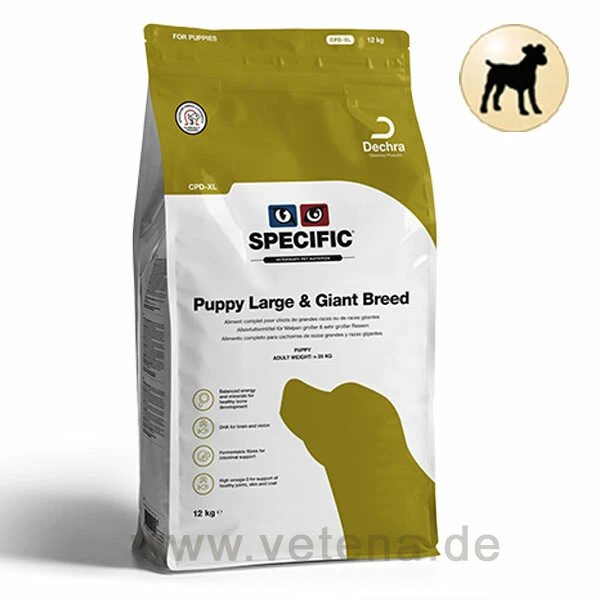 Specific Puppy Large & Giant Breed CPD-XL Trockenfutter Für Hunde 1 Specific Puppy Large & Giant Breed CPD-XL Trockenfutter Für Hunde
