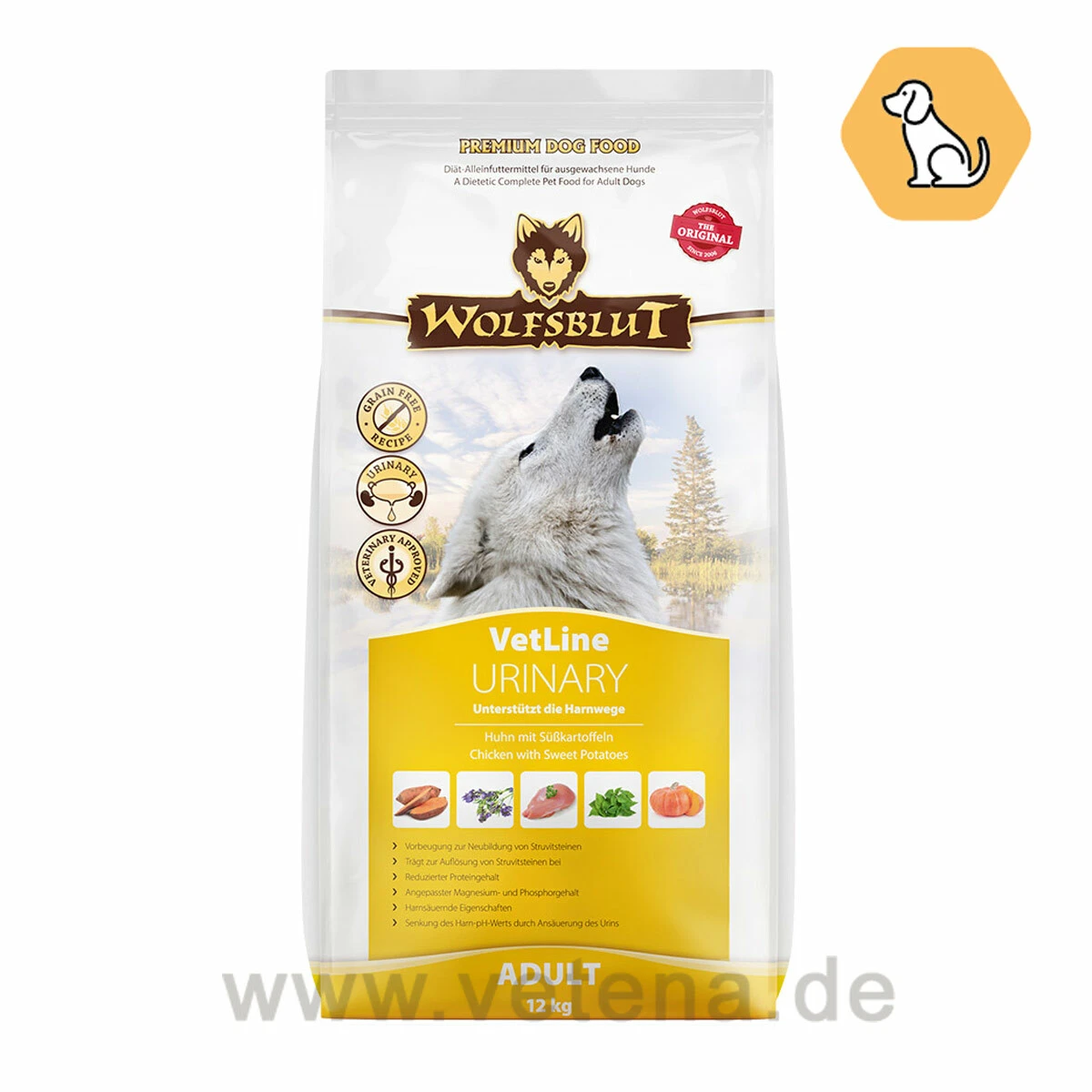 Wolfsblut VetLine Urinary Trockenfutter Für Hunde 1 Wolfsblut VetLine Urinary Trockenfutter Für Hunde